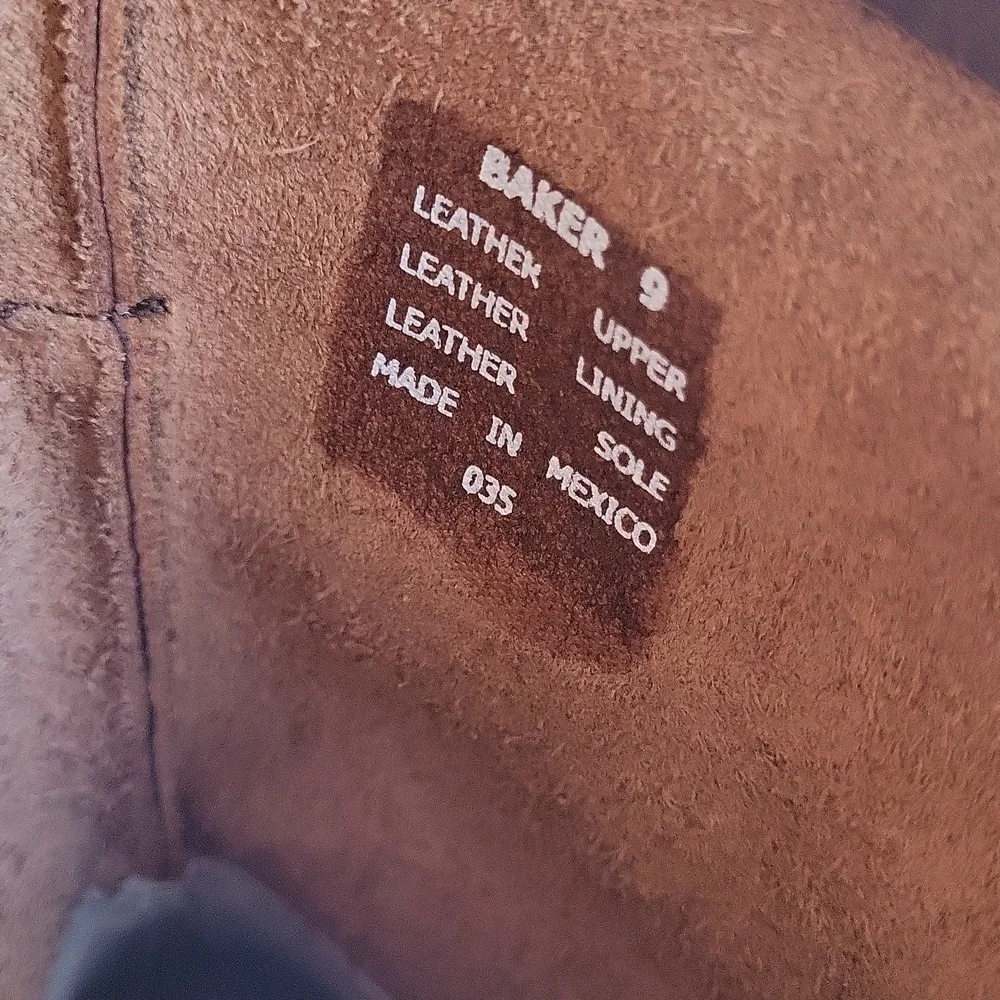 NEW Freebird Baker Cognac Boots NIB size 9 - Picture 11 of 14